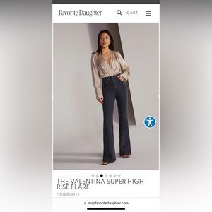 Brand New with Tags - Favorite Daughter - Valentina Super High Rise Flare Jeans